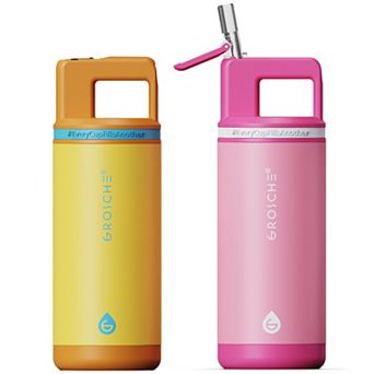 GROSCHE ALPINE Flip 'N Sip Kids 16-oz. Insulated Water Bottle With Straw 2 pk