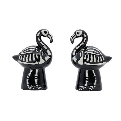 Celebrate Together™ Halloween 2-pc. Flamingo Skeleton Salt & Pepper Shaker Set