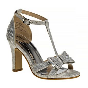 Girls' Badgley Mischka Kayla Heel Dress Sandals