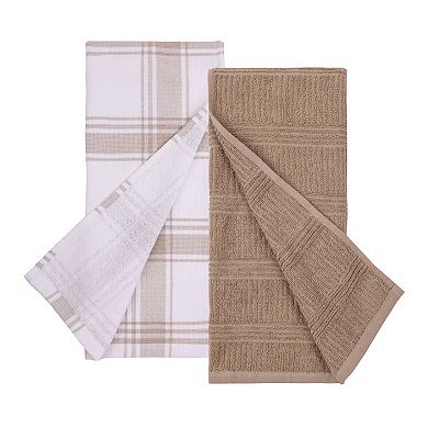 Mingle & Co. 2-Pack Dual Purpose Terry Kitchen Towels