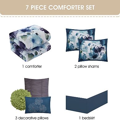 Nanshing Eyla Floral Comforter Set