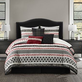 Nanshing Kitana Stripe Jacquard Comforter Set