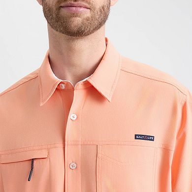 Men's Salt Life Keeper Woven Performance Shirt