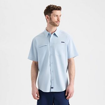 Men's Salt Life Keeper Woven Performance Shirt