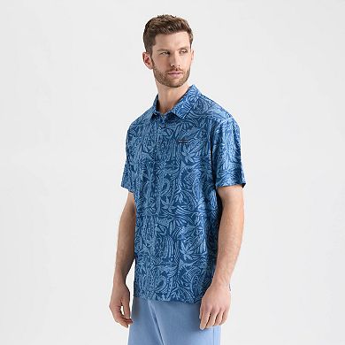 Men's Salt Life Printed Short Sleeve Performance Polo Shirt