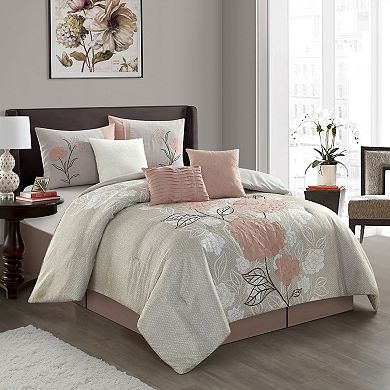 Nanshing Camellia Floral Comforter Set
