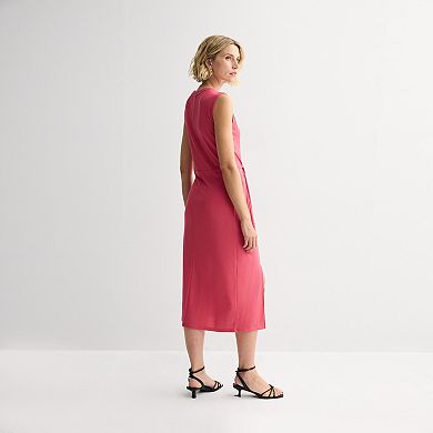 Women's Nine West Twist Front Knit Dress