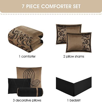 Nanshing Helda Short Plush Print Comforter Set