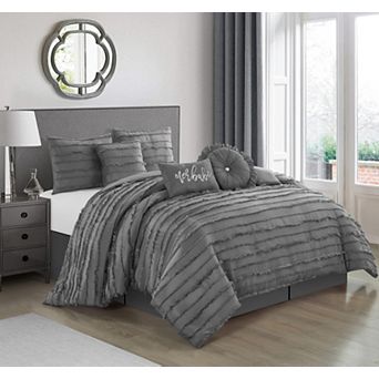 Nanshing Merle Clipped Comforter Set