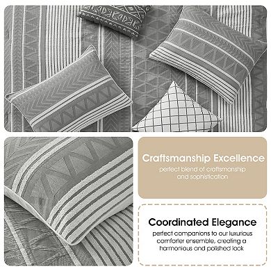 Nanshing Cleluya Striped Cotton Comforter Set