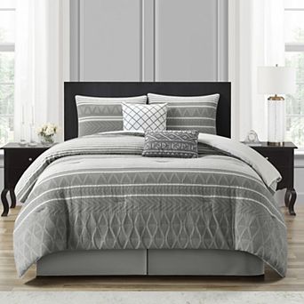 Nanshing Cleluya Striped Cotton Comforter Set