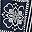 Navy Border Floral