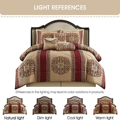 Nanshing Myhand 7 Piece Medallion Comforter Set