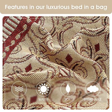 Nanshing Myhand 7 Piece Medallion Comforter Set