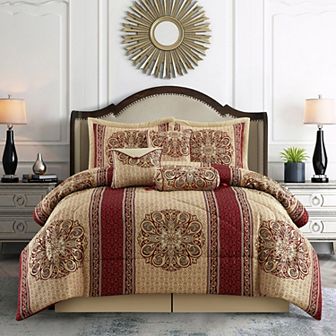 Nanshing Myhand 7 pc Medallion Comforter Set