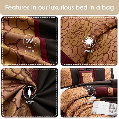 Nanshing Sibyl 7 Piece Floral Comforter Set
