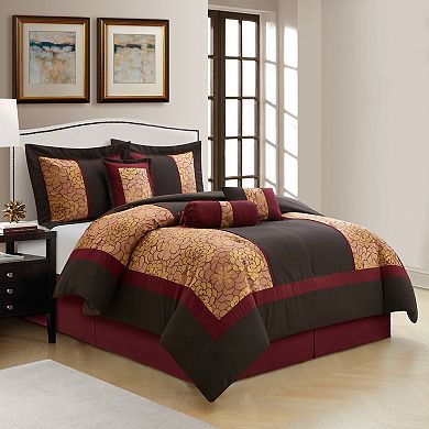 Nanshing Sibyl 7 Piece Floral Comforter Set