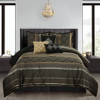 Nanshing Tefia 7 pc Jacquard Comforter Set