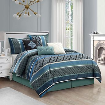 Nanshing Tefia 7 pc Jacquard Comforter Set