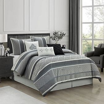 Nanshing Tefia 7 pc Jacquard Comforter Set
