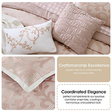 Nanshing Johnella 14 Piece Jacquard Comforter Set