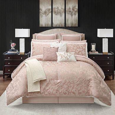 Nanshing Johnella 14 Piece Jacquard Comforter Set