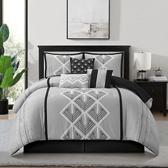 Nanshing Carter 7 pc Geometric Comforter Set