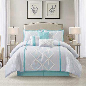 Nanshing Carter 7 pc Geometric Comforter Set