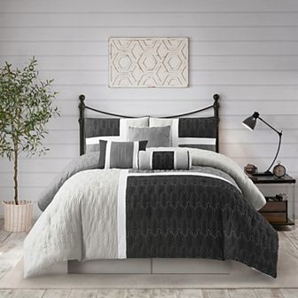 Nanshing Natalia 7 pc Geometric Comforter Set