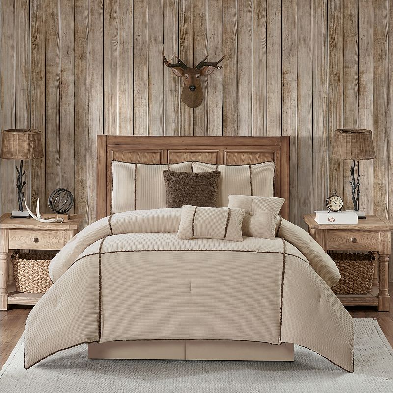 UPC 810140053701 product image for Nanshing Arvada 7-Piece Comforter Set, Beige | upcitemdb.com