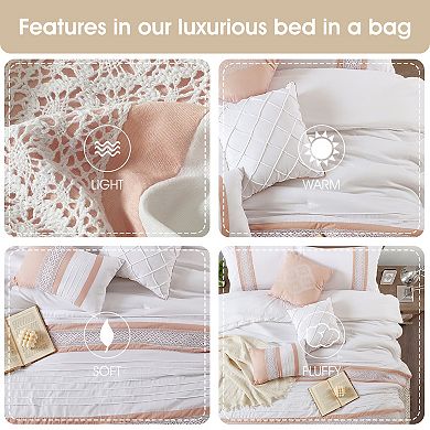Nanshing Durango 7 Piece Stripe Comforter Set
