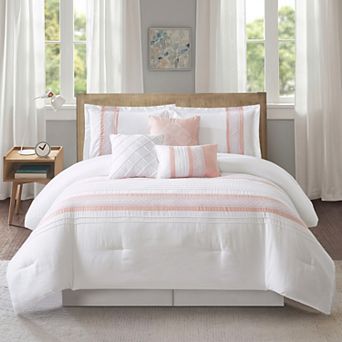 Nanshing Durango 7 pc Stripe Comforter Set