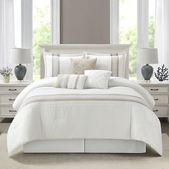 Nanshing Durango 7 pc Stripe Comforter Set