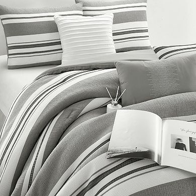 Nanshing Neveah 7-Piece Stripe Comforter Set
