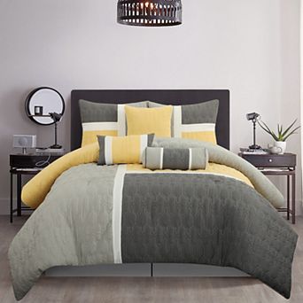 Nanshing Natalia 7 pc Geometric Comforter Set
