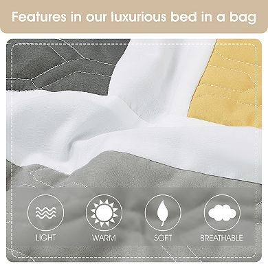 Nanshing Natalia 7 Piece Geometric Comforter Set