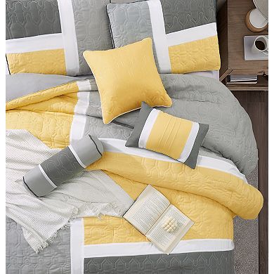 Nanshing Natalia 7 Piece Geometric Comforter Set