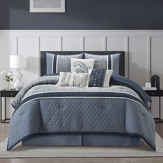 Nanshing Geraldine 7 pc Paisley Comforter Set