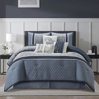 Nanshing Geraldine 7 pc Paisley Comforter Set
