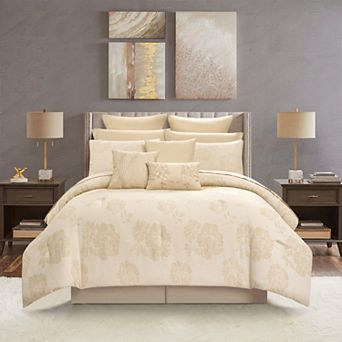 Nanshing Feruza 13 pc Floral Comforter Set