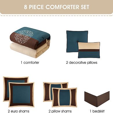 Nanshing Phoebe 8-Piece Comforter Set
