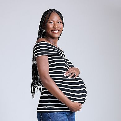 Maternity Motherhood® Off-The-Shoulder Top