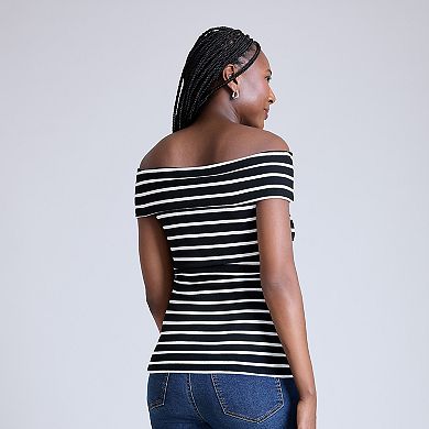 Maternity Motherhood® Off-The-Shoulder Top