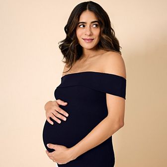Maternity Motherhood® Off-The-Shoulder Top