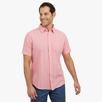 Men's Chaps Short Sleeve Button Down Shirt