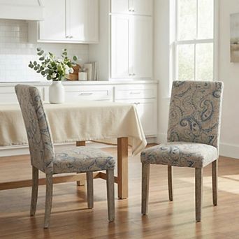 Unikome 2 Pack Stylish Modern Upholstered Dining Chairs