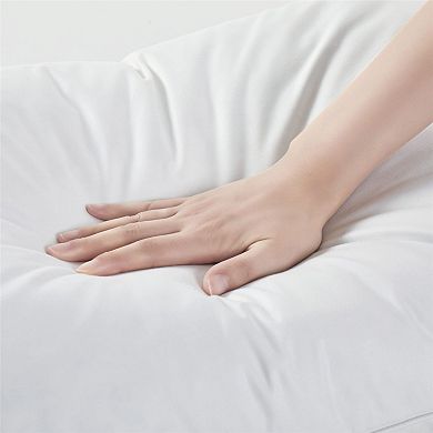 Unikome 2 Pack Goose Feather & Down Pillows - Luxury Hotel Bed Pillows with Soft Cotton Cover