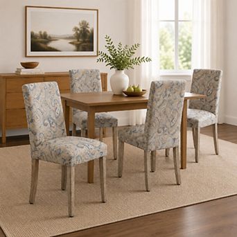 Unikome 2/4 Pack Stylish Modern Upholstered Dining Chairs