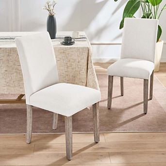 Unikome 2 Pack Stylish Modern Upholstered Dining Chairs