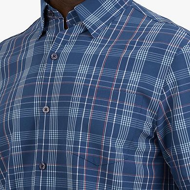Men's Chaps Short Sleeve Performance Button Down Shirt